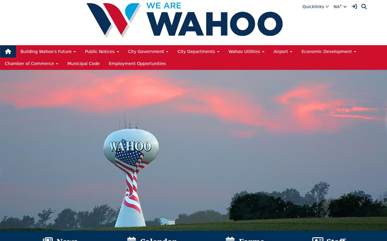 Wahoo court records City Hall civic contact context